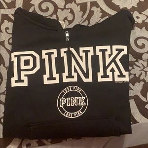 Victoria’s Secret PINK Black Hoodie SIZE L